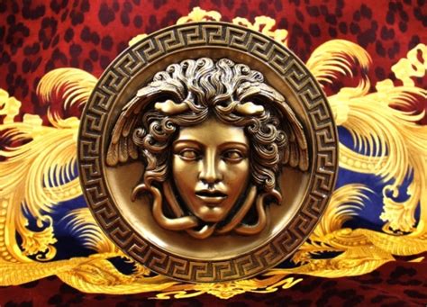 why does versace use medusa.